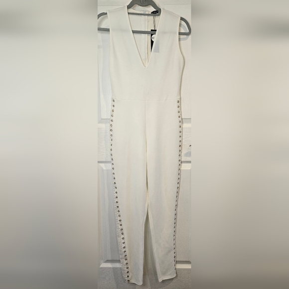 Ladies Ivory Jumpsuit - Picture 1 of 8
